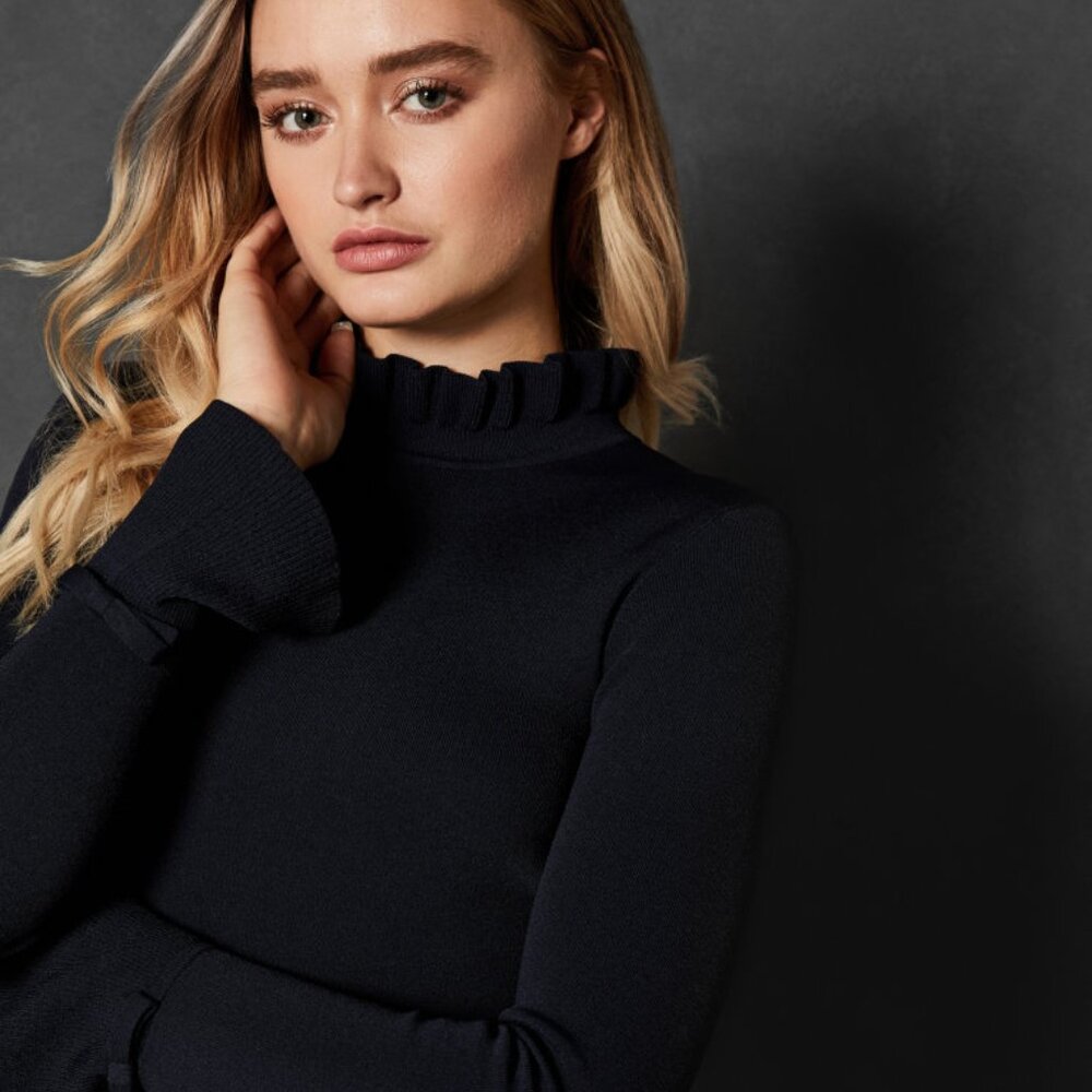 navy knit midi dress Monroe Knit Midi Dress – Draper James